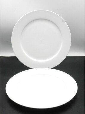 Butter Cream by Food Network 11.25 In. Dinner Plate Set of 2 Pattern: FOWBUC